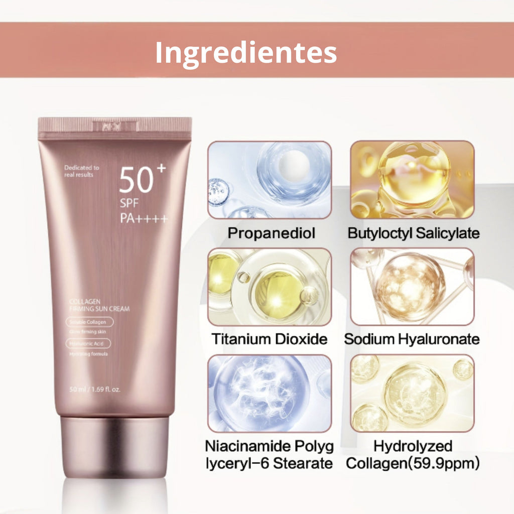 Collagen UV Defense — Escudo Solar Regenerador SPF50+